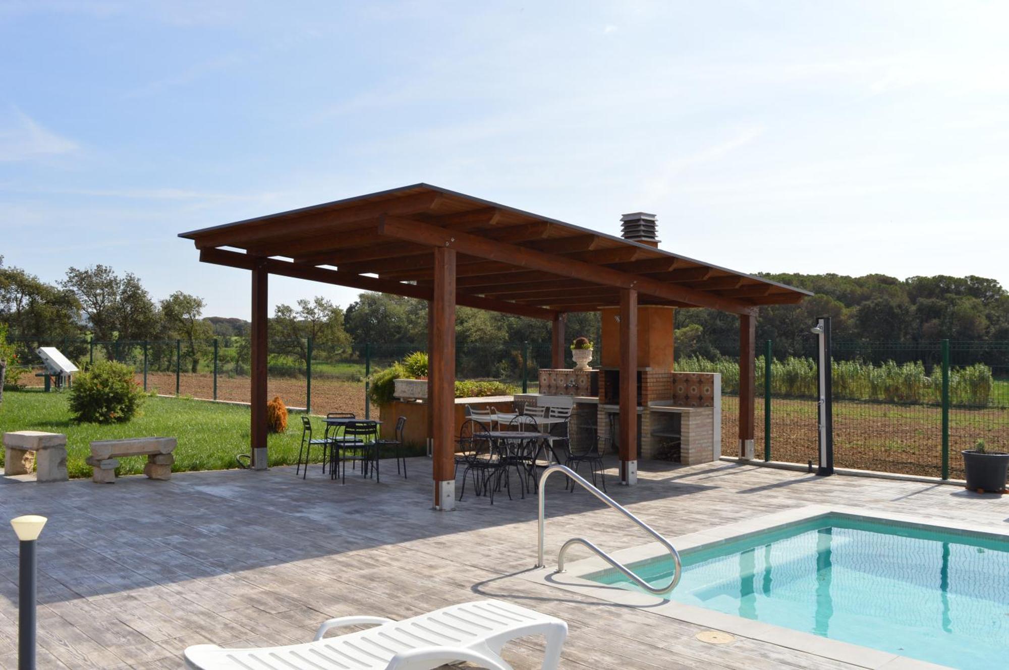 Mas Piua Vila Girona Exterior foto